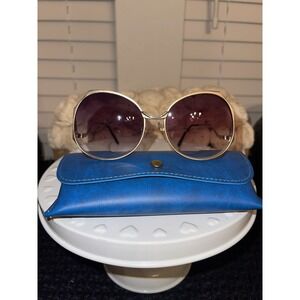 Vintage Rainbow Cassandra Oversized Sunglasses 70's Vibe Made In Japan Free Ship